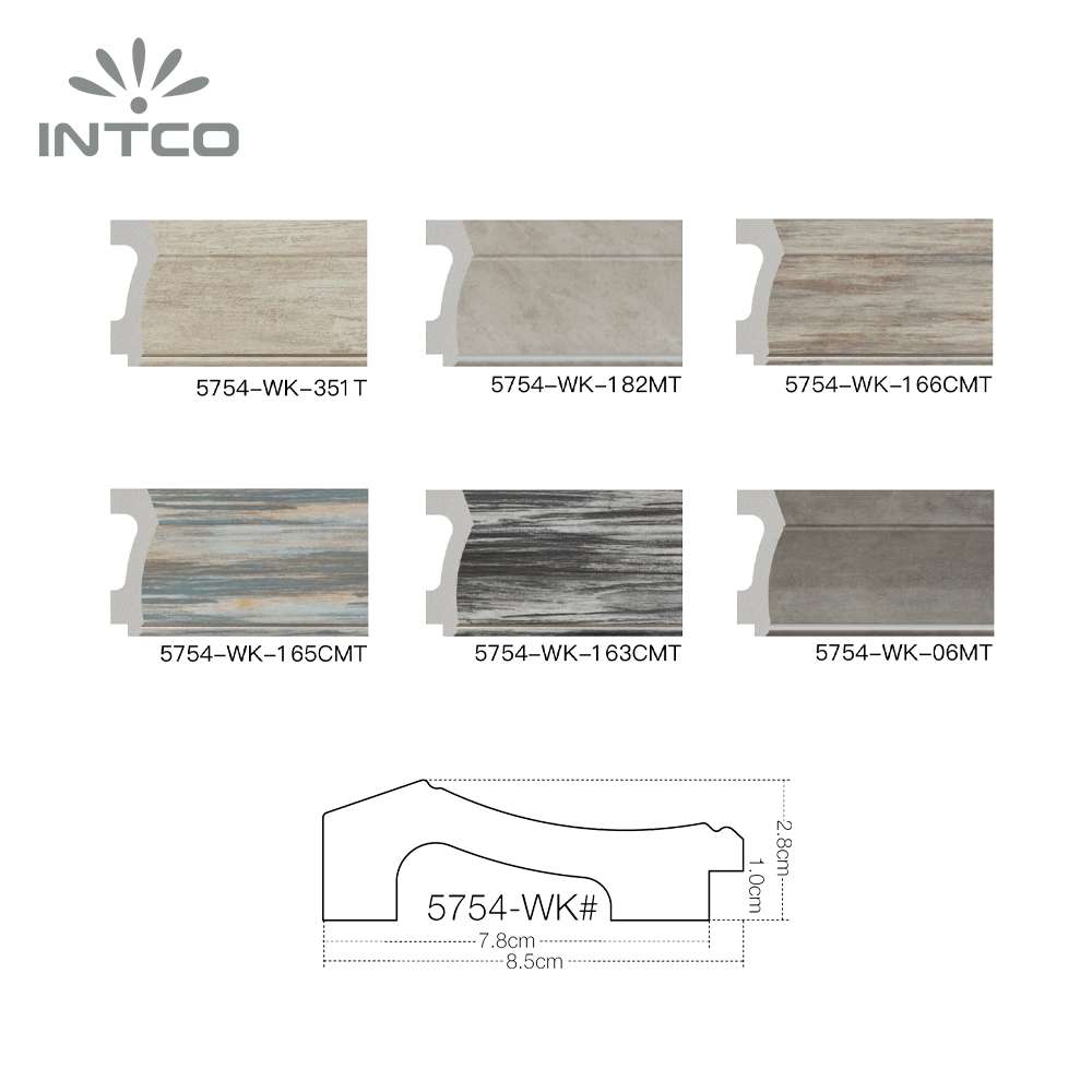 Intco picture frame mouldings specifications & optional finishes